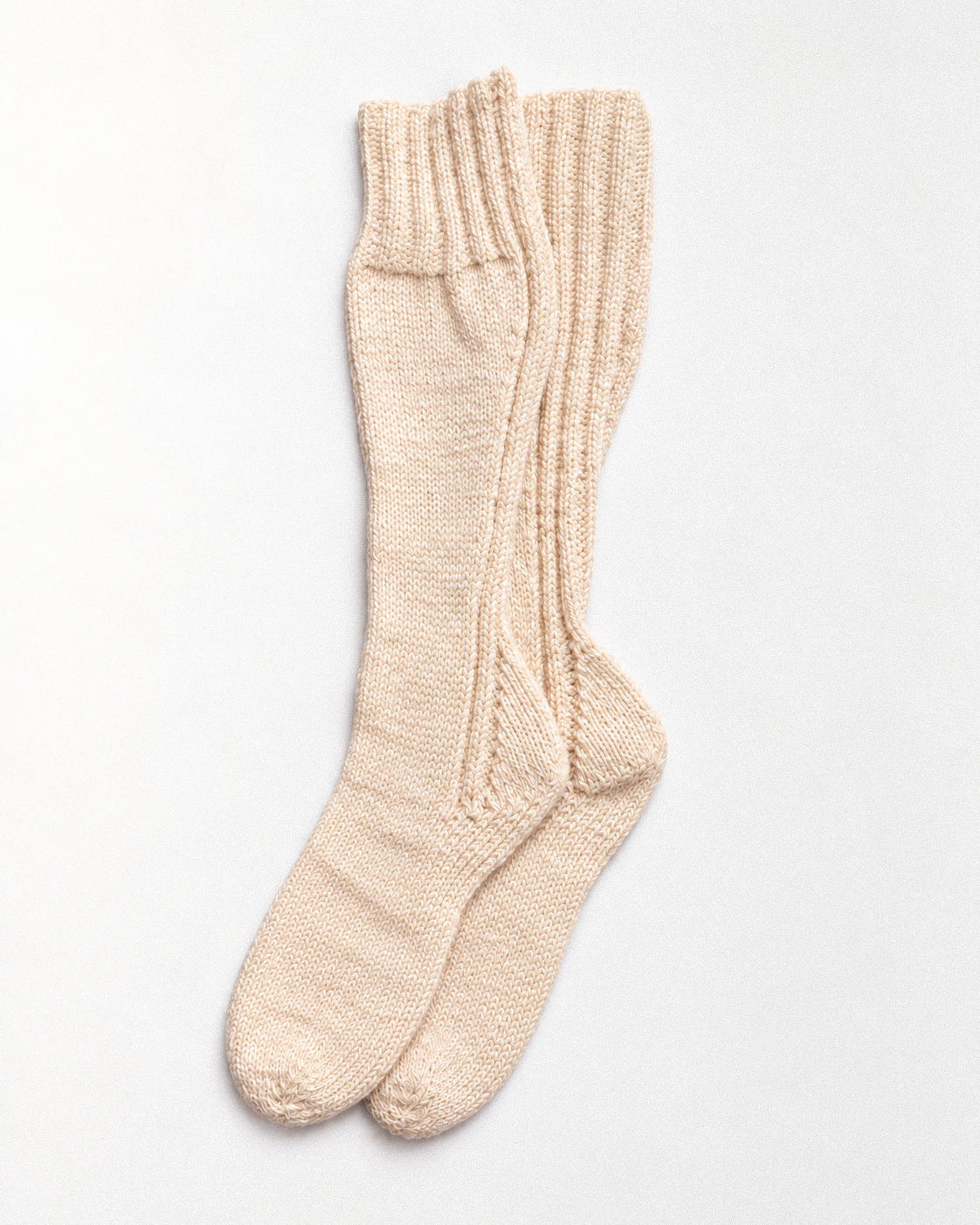 Coral Knitted Socks