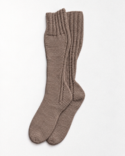 Coral Knitted Socks